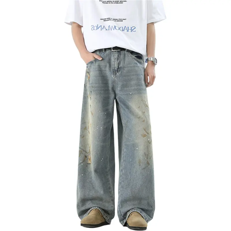 FA2LO Jeans Unisex Light Blue-1