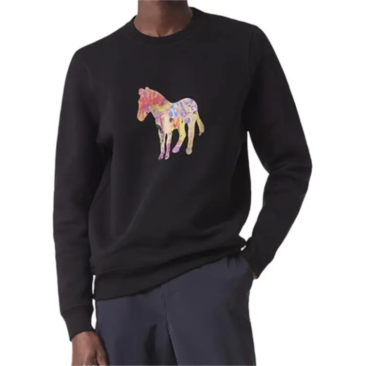 Paul Smith Zebra Printed Crewneck Sweatshirt-1