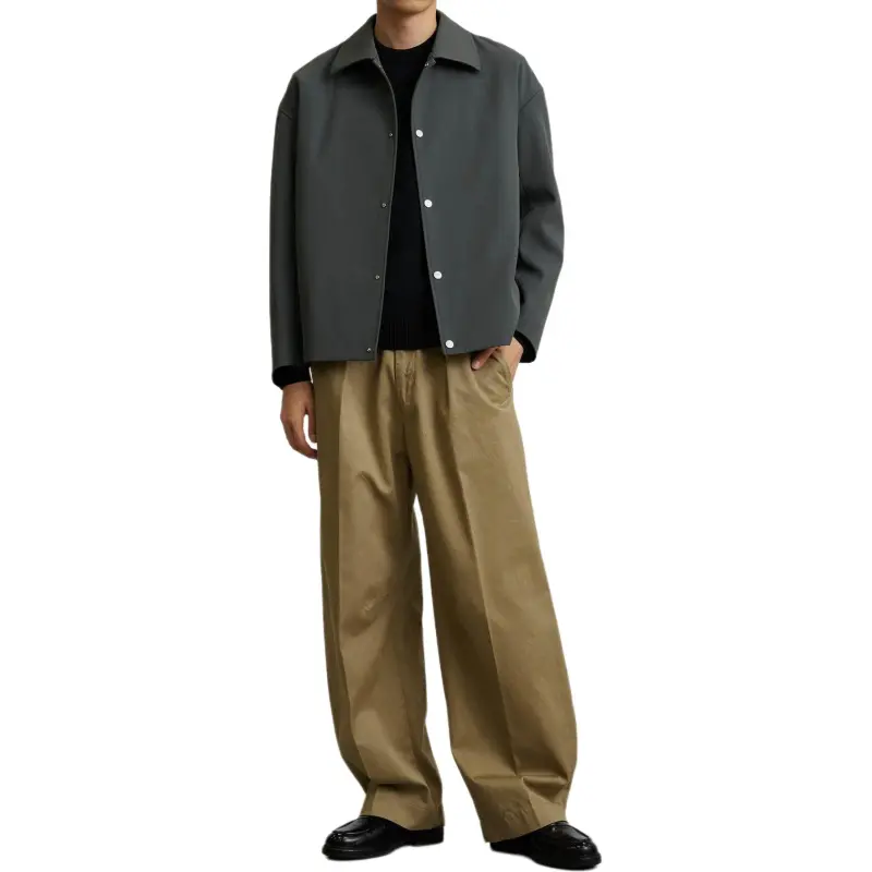 PUBLIC TOKYO SS25 Jackets & Coats Men's Khaki-3