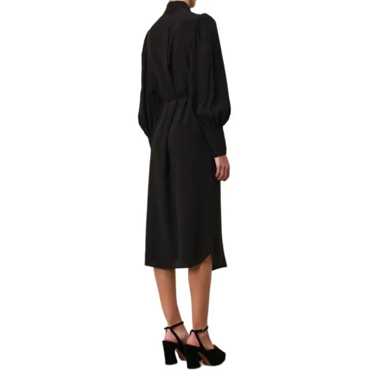 Zimmermann FW24 Long-Sleeved Dresses Women's Black-2