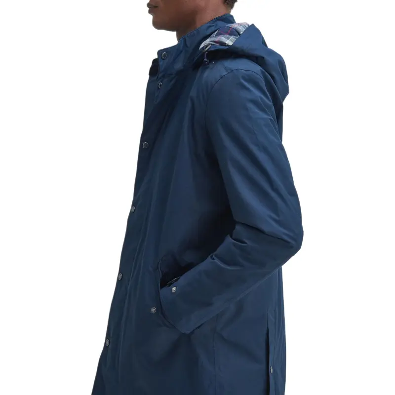 BARBOUR FW24 Puffer Jacket Men's Marine Blue-4