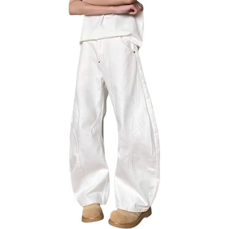 Weles Jeans Unisex White-4