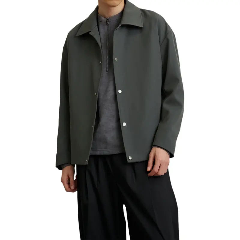 PUBLIC TOKYO SS25 Jackets & Coats Men's Khaki-5