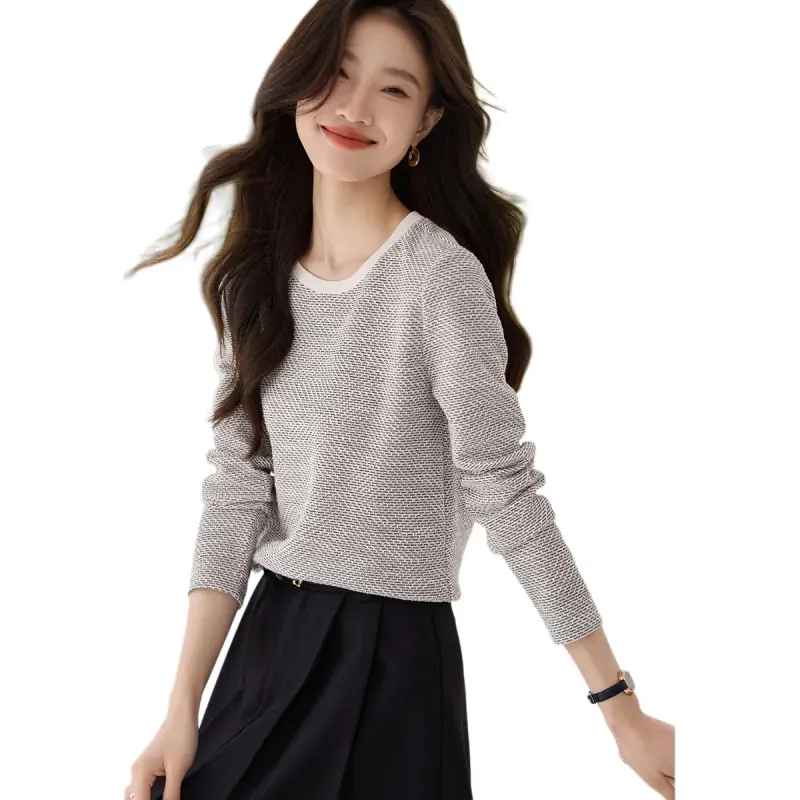 Mo Han Yi Mei Regular T Shirt Women's Heather Gray-4