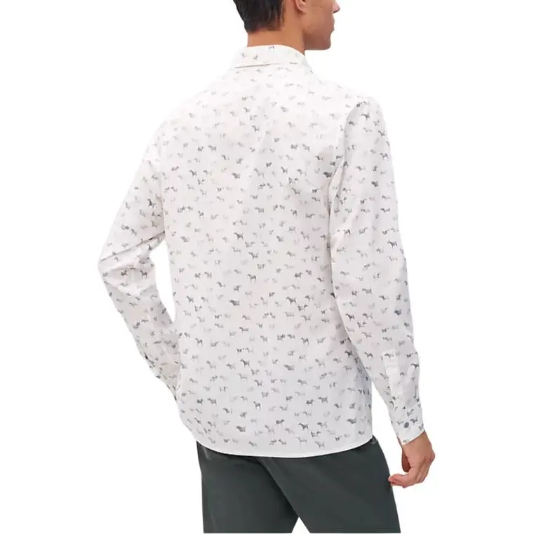 HERMES Shirts Men White-1
