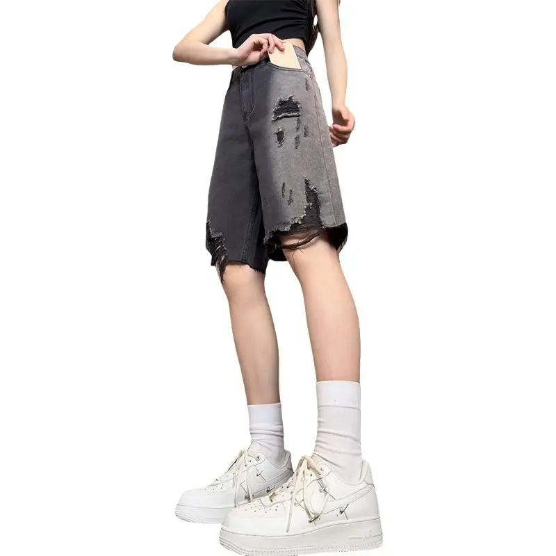 SNOW FLYING Denim Shorts Women's-2