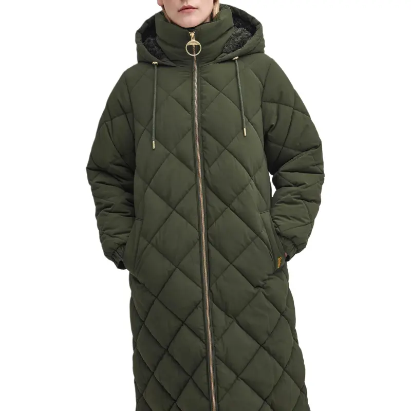 BARBOUR FW24 Puffer Jacket Women's Green-6