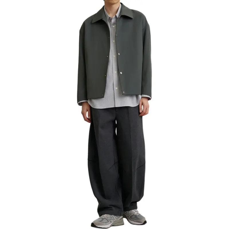 PUBLIC TOKYO SS25 Jackets & Coats Men's Khaki-4