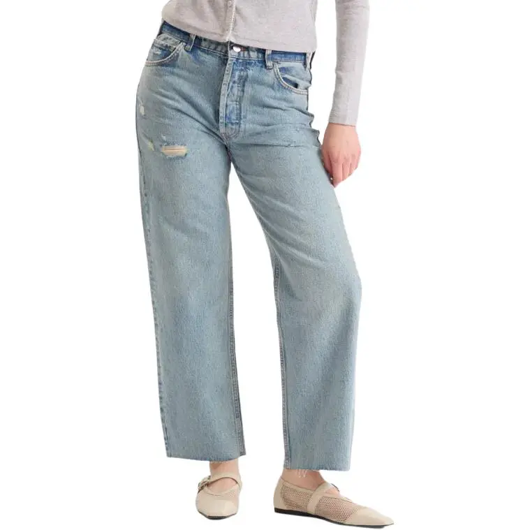 Vetements Jeans Women's Washed Blue-1