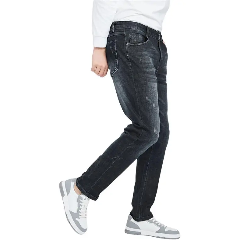 FAIRWHALE Jeans Men Black 001-4