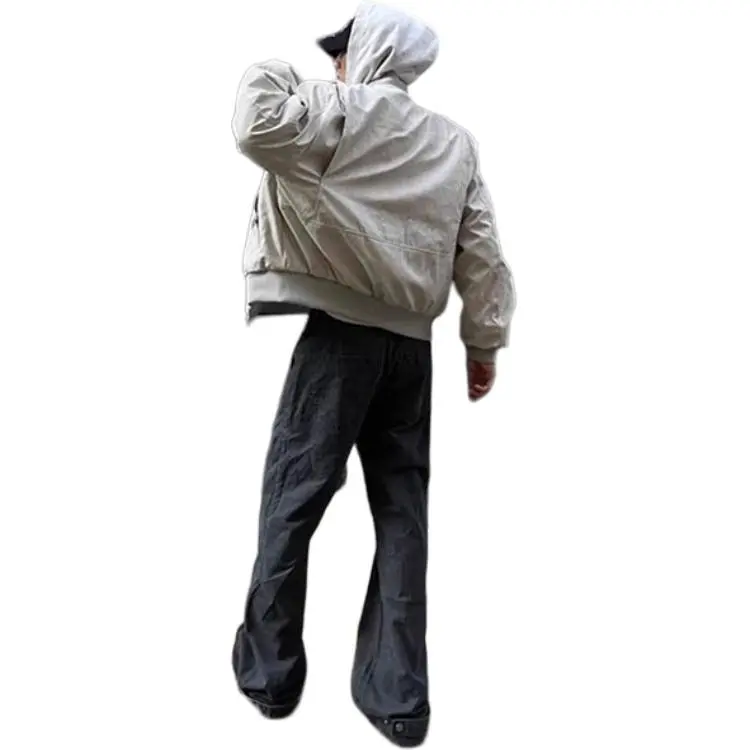 CORNILOT Jackets & Coats Unisex Light Gray-1