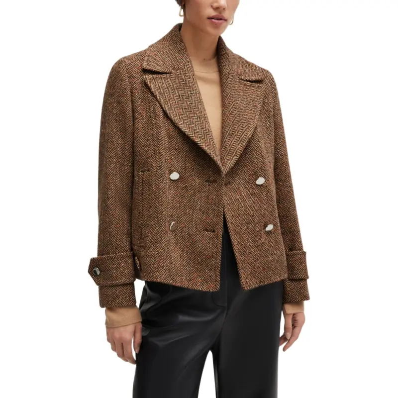 HUGO BOSS Jackets Women's Brown-4