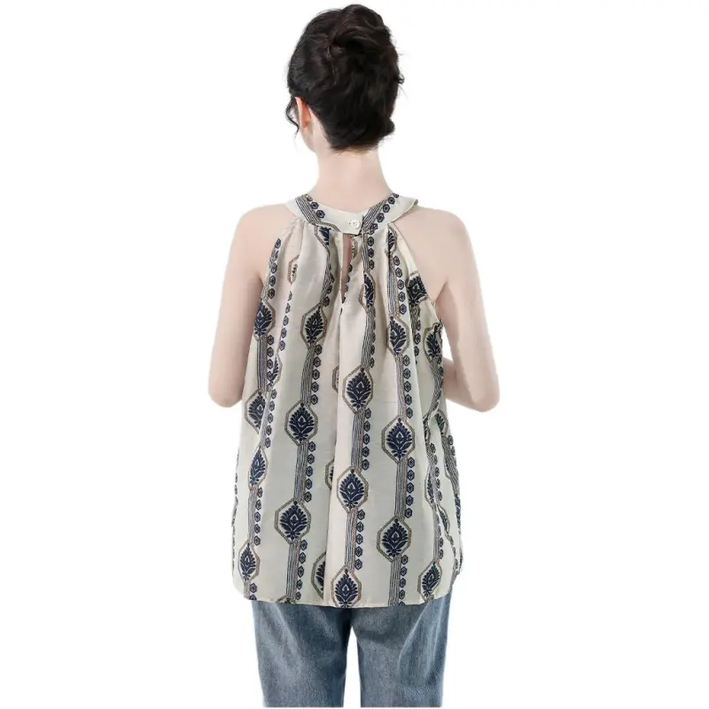 Mu Xiao Xin Tank Tops Women's Image Color-4
