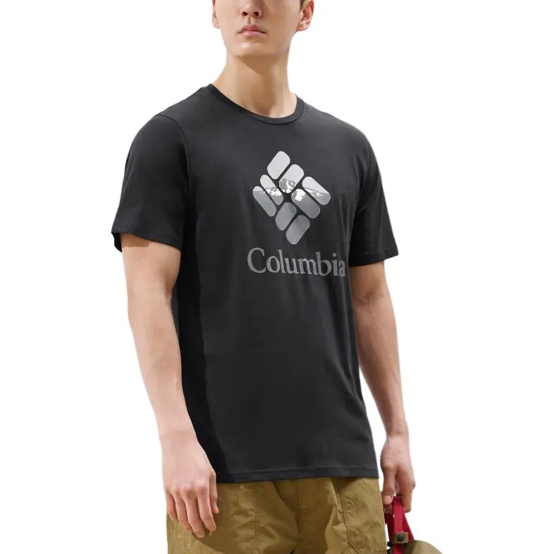 Columbia T Shirts Men Black 006-2