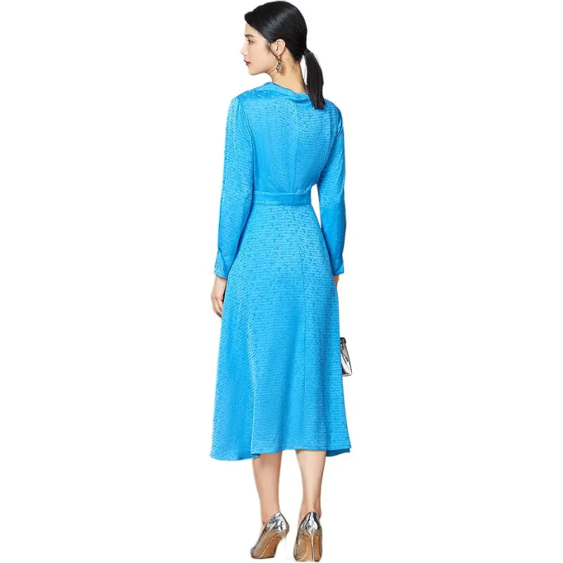 BBLLUUEE Dress Women's Coral Blue-1