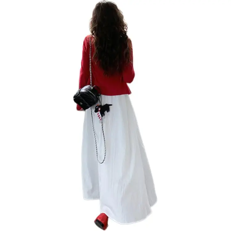 GUOZHEN Two Piece Skirt Sets Women's-1