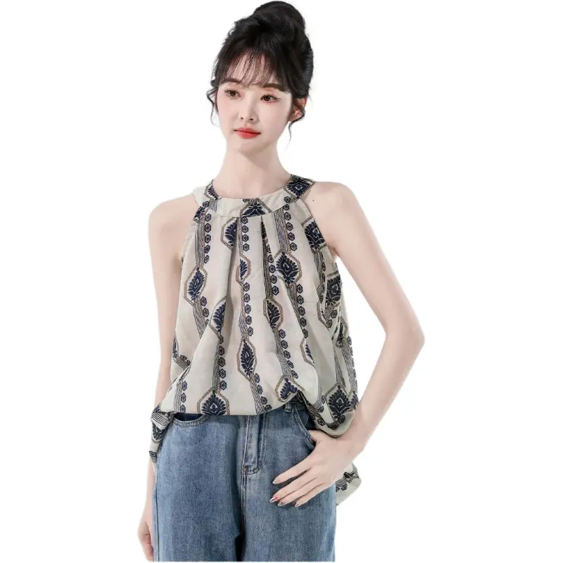 Mu Xiao Xin Tank Tops Women's Image Color-1