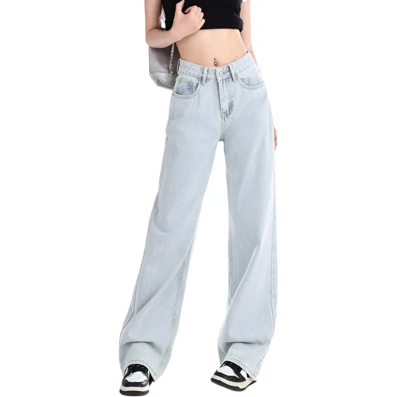 LCEVHZ'S Jeans Women's Mint Green-4