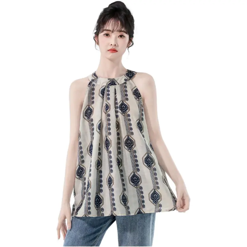 Mu Xiao Xin Tank Tops Women's Image Color-3
