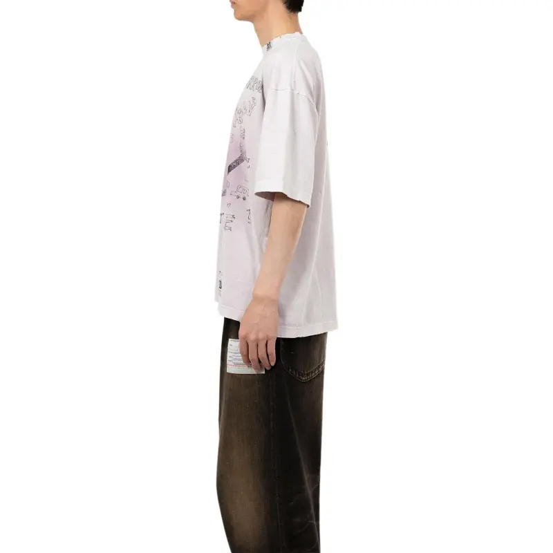 Maison Mihara Yasuhiro Bleached T Shirt-5