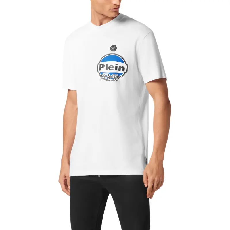PHILIPP PLEIN Ss Cars Racing Round Neck Jersey T shirt-2