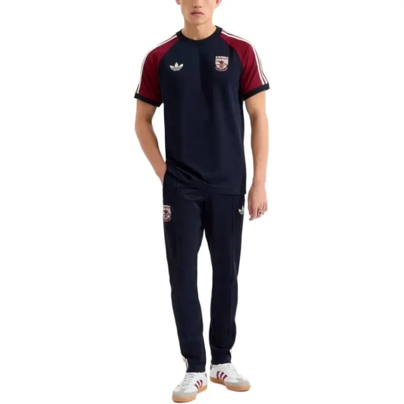 Adidas Originals x ASENNA,LIANMINGKUAN ADICOLOR SS25 Sports Pants Men's Blue-2