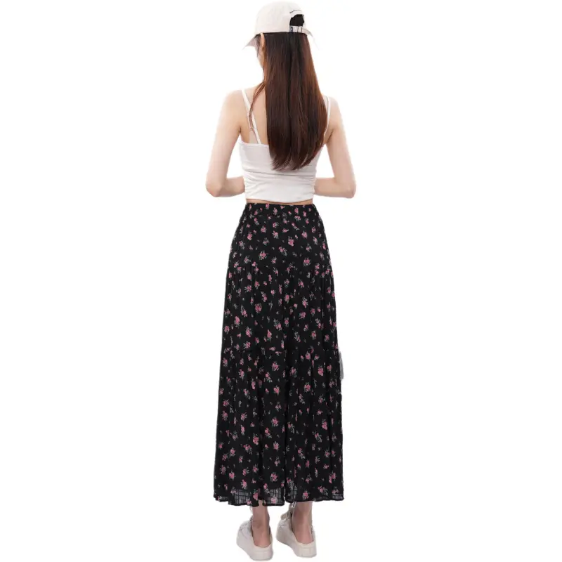 Mu Xiao Xin Casual Long Skirt Women's-13