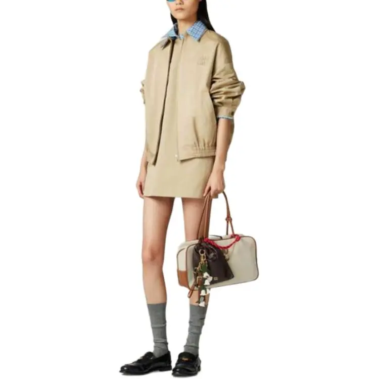 MIU MIU Layered Sleeveless Mini Dress-1