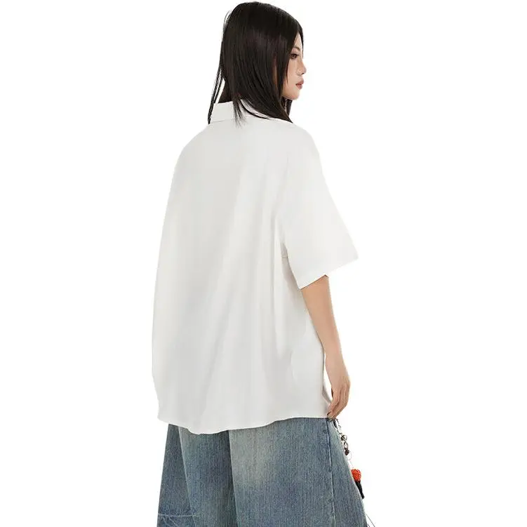 DARK HORSE Shirts Unisex Scallion White-1