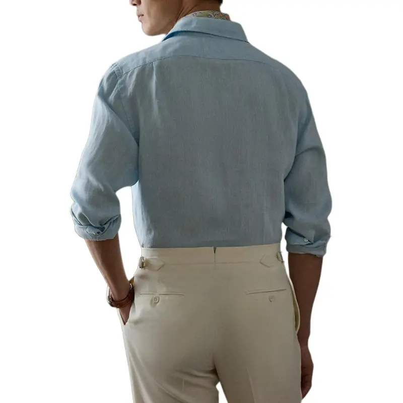 Ralph Lauren Purple Label Shirt Men's Blue-1