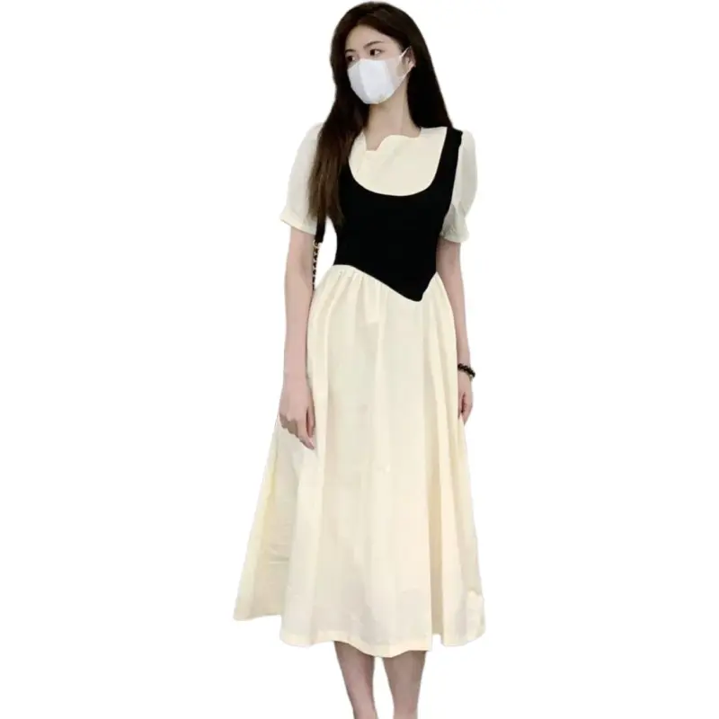 GOSO Short Sleeved Dresses Women's Image Color-1