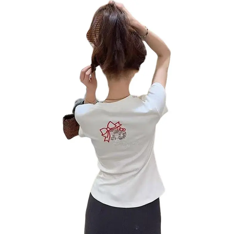 ABCMININ Regular T Shirt Women's-1