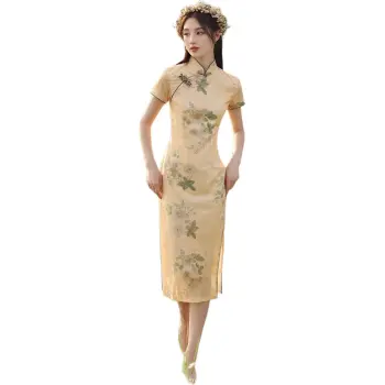 Mu Xiao Xin Short Sleeved Dress Women's