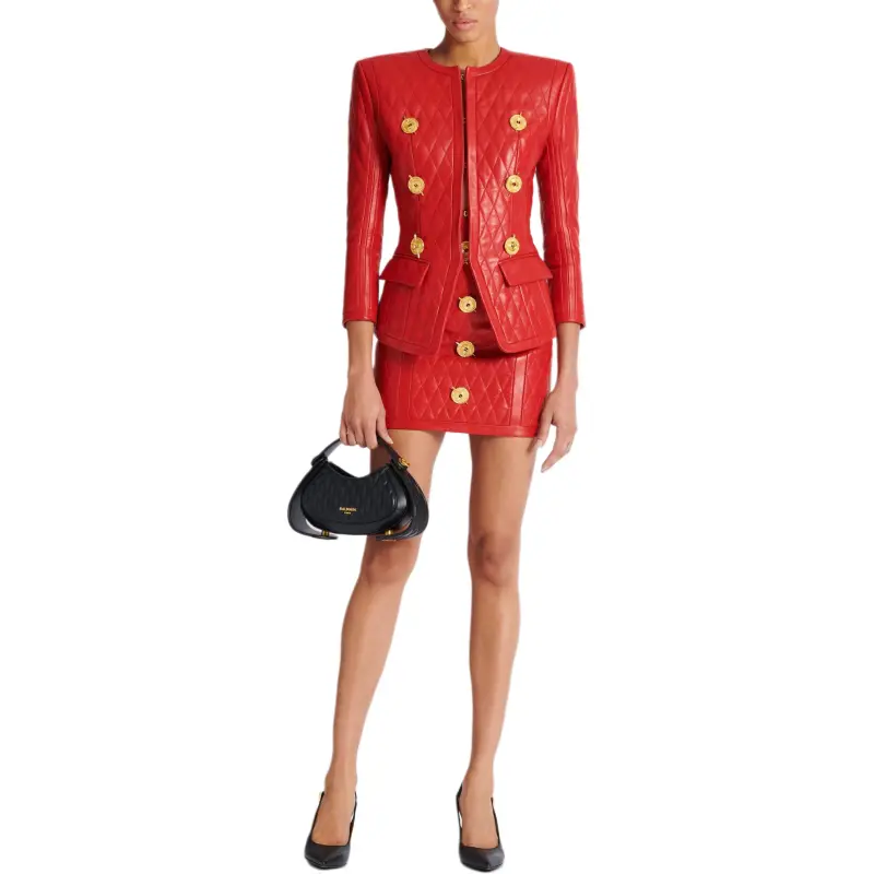 BALMAIN Quilted Edge To Edge Jacket-1