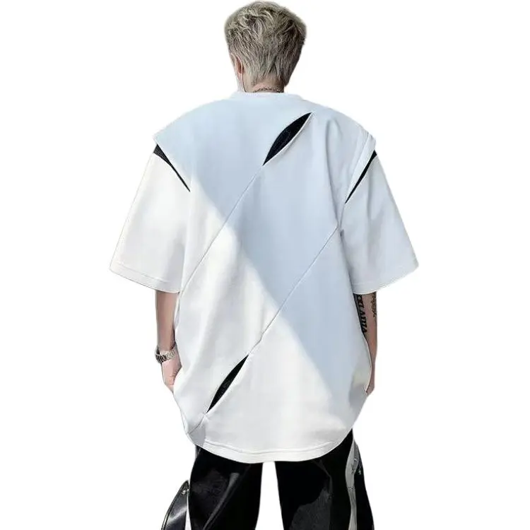 PAINT STAIN Classic Minimalist Style T Shirt Unisex-3