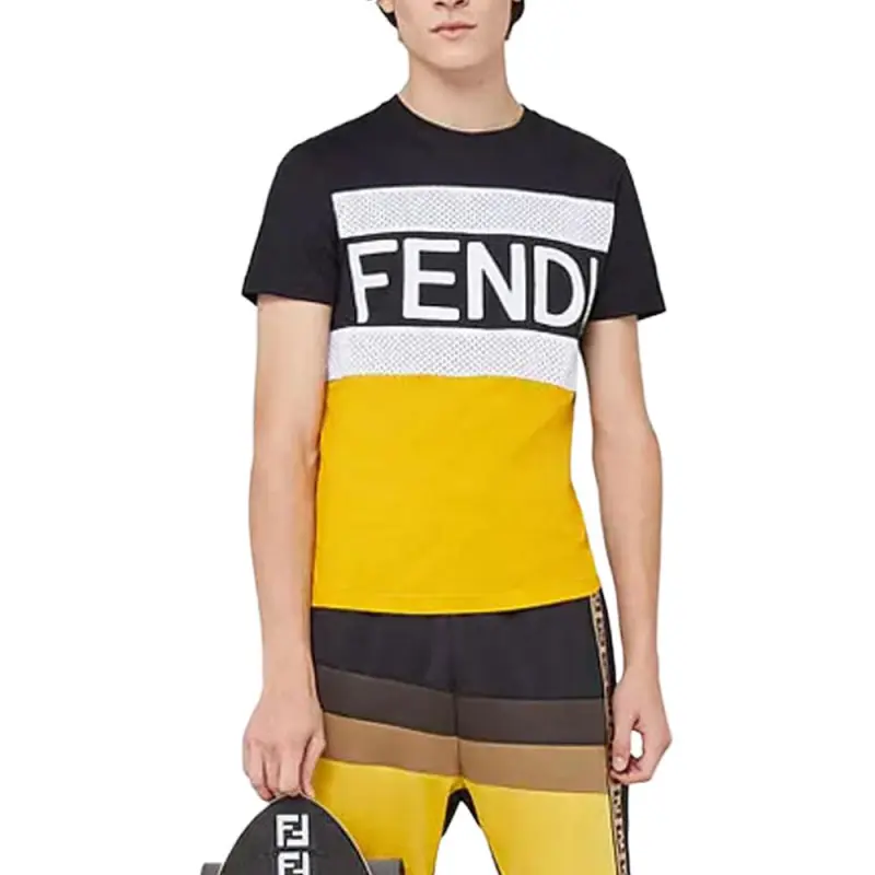 FENDI T Shirts Men Multicolor-3
