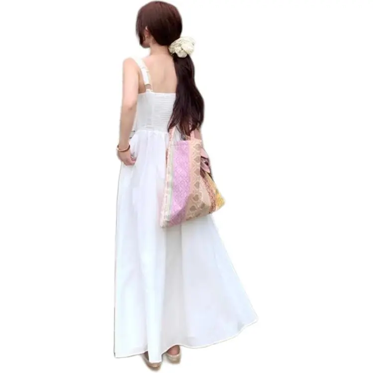 The Temptation Of The Muse Slip Dress Women's White-1