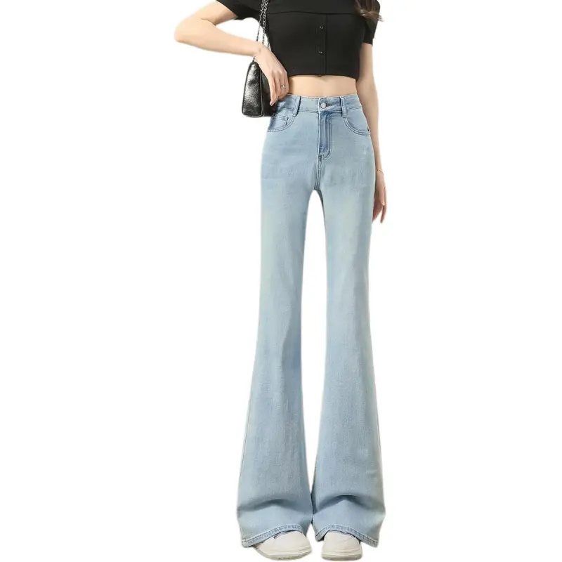 Weixi Jeans Women's Light Blue-2