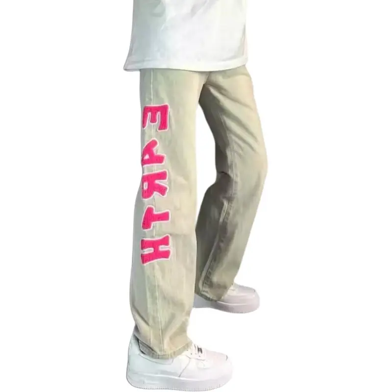UNthemed Jeans Unisex Yellow-4