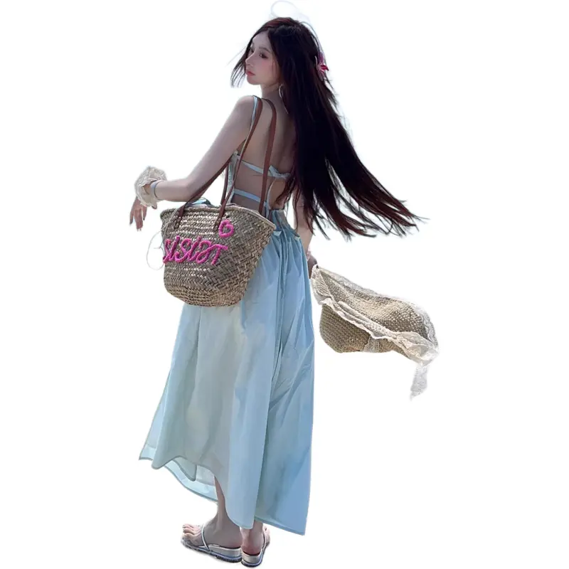 GOSO Slip Dresses Women's Mint Green-1