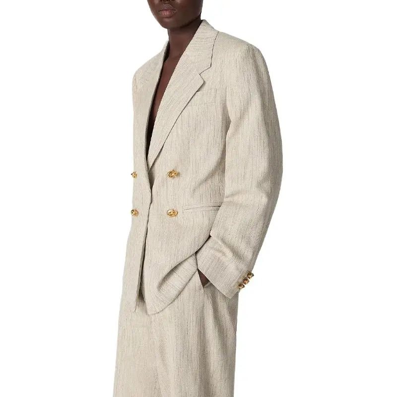 Bottega Veneta SS25 Jackets & Coats Women's Beige-2