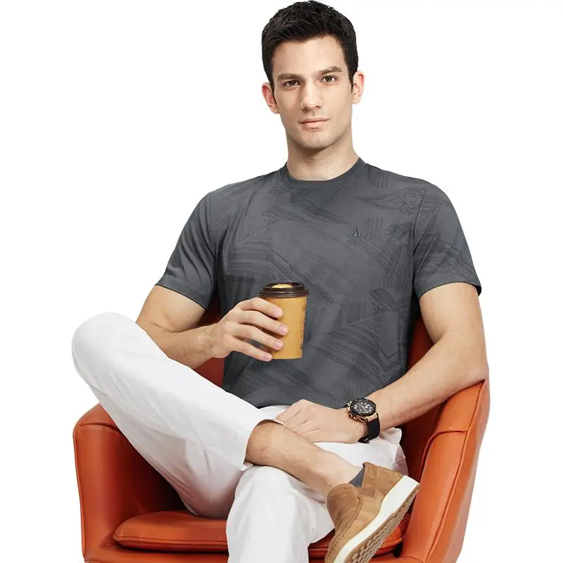 FIRS T Shirt Men's New Iron Gray-3