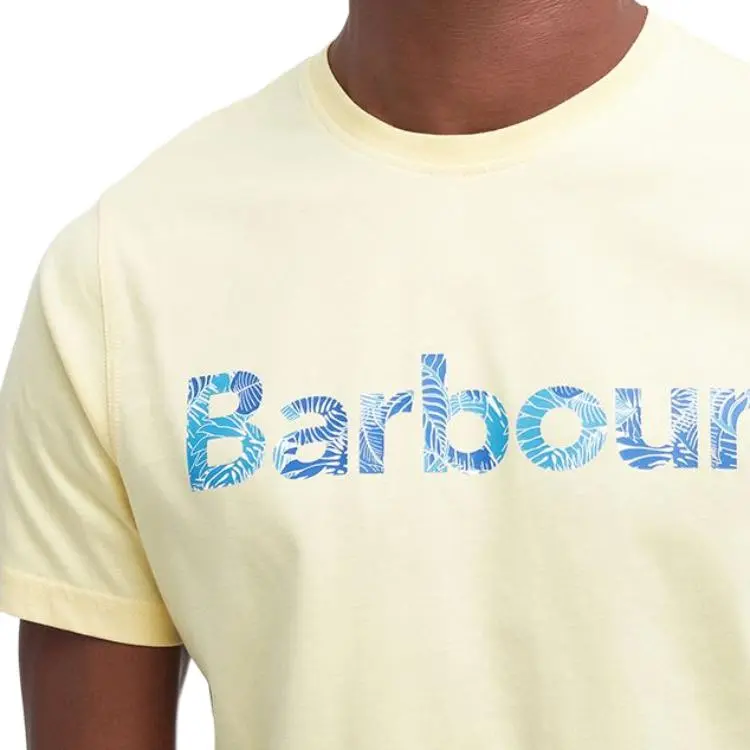 BARBOUR T Shirts Men Yellow-4