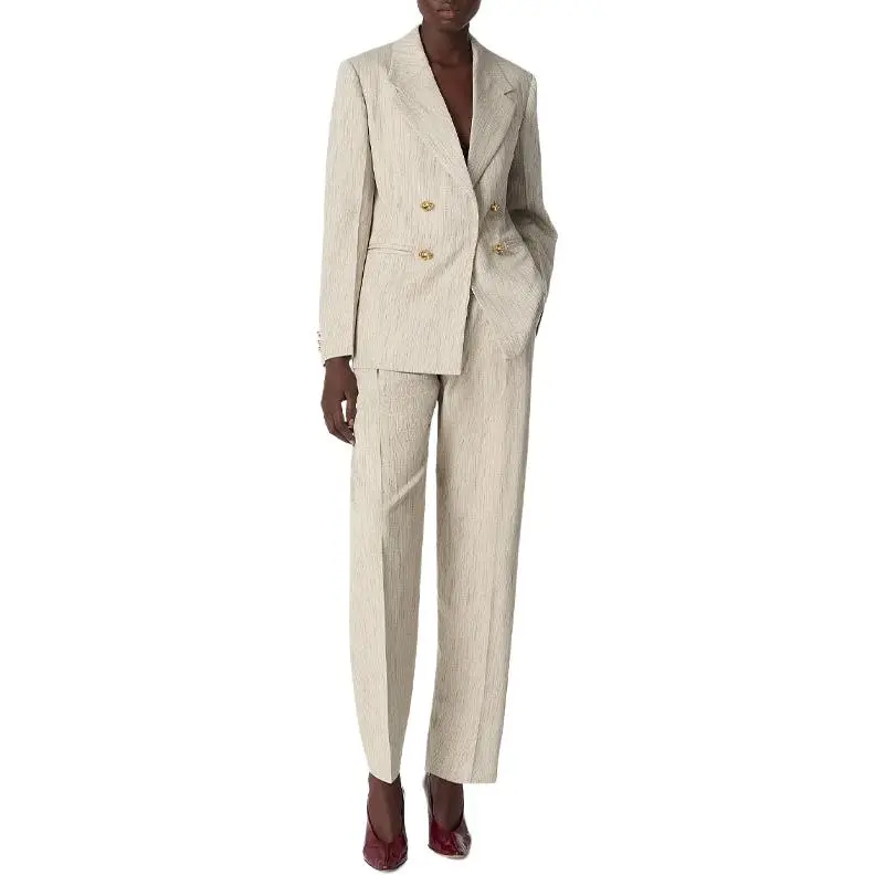 Bottega Veneta SS25 Jackets & Coats Women's Beige-3