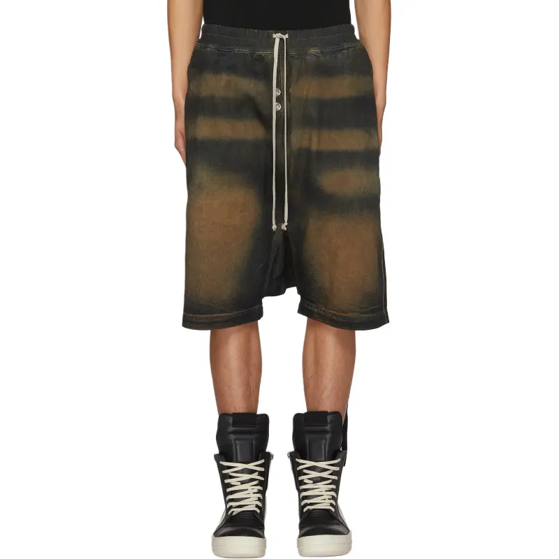 Rick Owens DRKSHDW Denim Shorts Men's-3