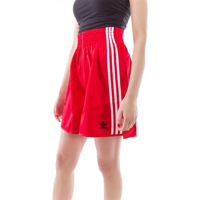 Adidas Originals Casual Shorts Women's Red-4