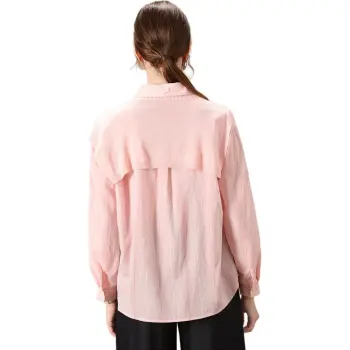 FENHONGMALI Shirts Women's Pink