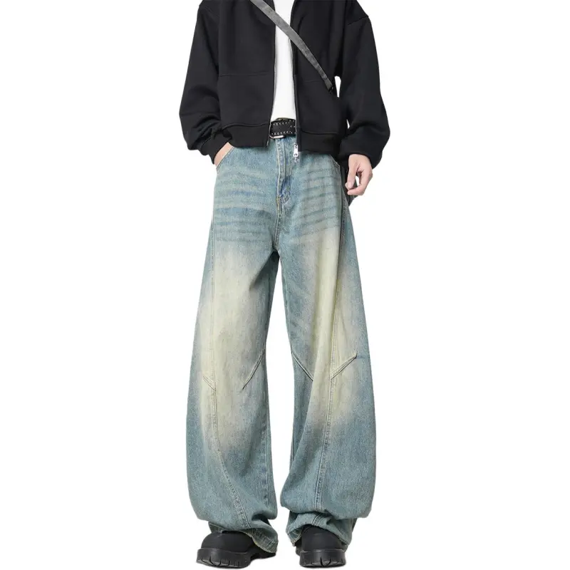 BRYAN JIMENEZ Jeans Unisex Ice Blue-2