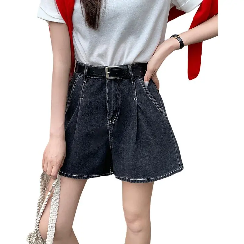 Kazakhstan Denim Shorts Women's-8