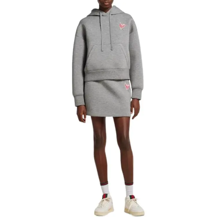 GUCCI FW25 Sweatshirt Women's Gray-2